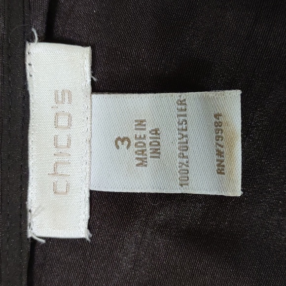 Chico's Embellished Long Vest - Picture 6 of 6